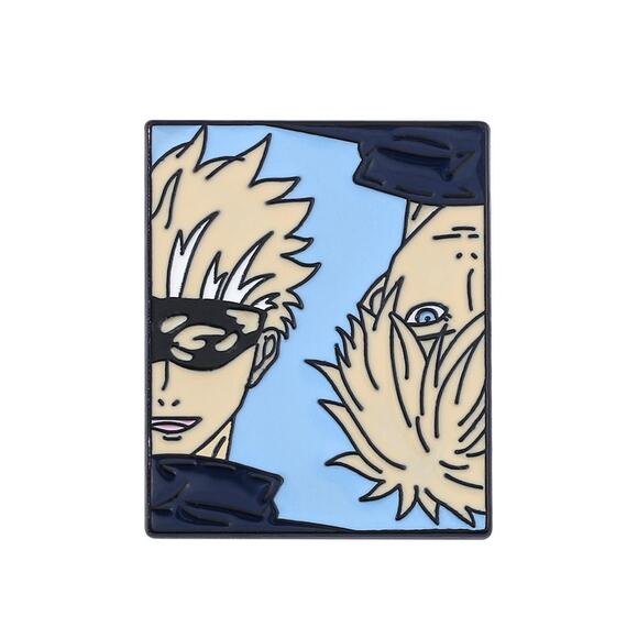 Jujutsu Kaisen Satoru Gojo Anime Manga Comic Enamel Pins 76 - Picture 1 of 2